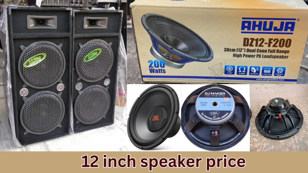 12 inch speaker price